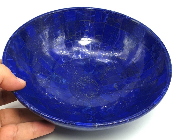 Lapis Lazuli Beautiful Quality Bowl 850 Grams