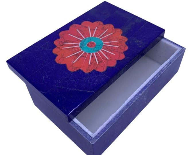 750g AAA Quality Beautiful Lapis Lazuli Box, Lapis Lazuli Jewelry Box, Lapis Decoration Box, Lapis Blue Box, Lapis Lazuli Box, Lapis Lazuli