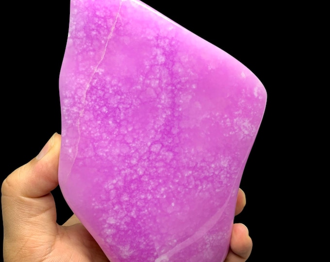 905g Best Quality Pink Aragonite Free Form, Pink Aragonite, Aragonite Free Form, Pink Aragonite Stone, Polished Pink Aragonite Free Form