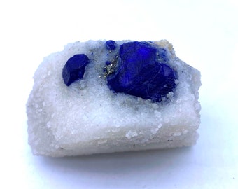175 Grams Beautiful Blue Lapis Lazurite On Matrix Specimen From Badakhshan Afghanistan