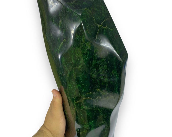 11 Kg Beautiful Large Nephrite Jade Freeform, Nephrite Jade Free Form, Nephrite Jade, Dark Green Nephrite, Nephrite Freeform, Jade Freeform