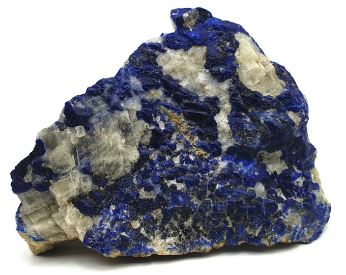 Fluorescent Afghanite Beautiful Blue Matrix Specimen 645 Grams
