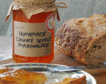Orange Marmalade, 8 ounce, Marmalade, Jam, Jelly, Hand