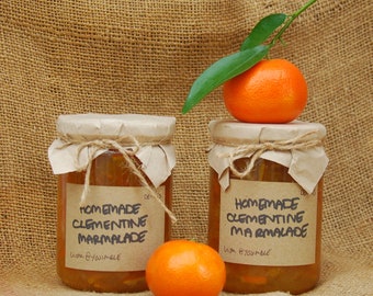 Homemade Clementine Marmalade *New Season* 2024 Whole Fruit Marmalade