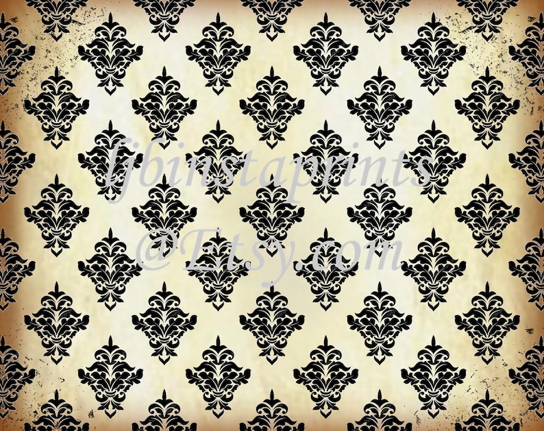 Victorian Print Paper Journal Paper Junk Journal Background Papers Instant Download Junk Journal Supply