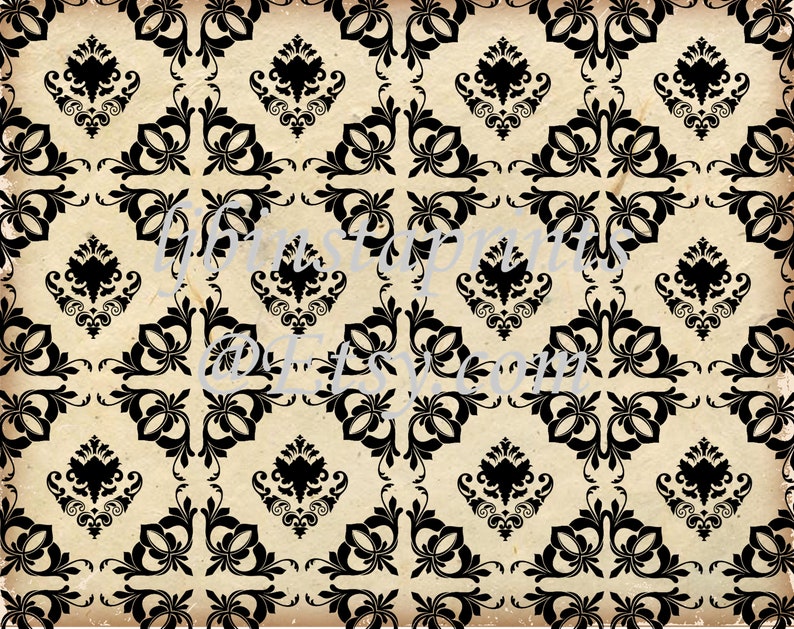 Victorian Print Paper Journal Paper Junk Journal Background Papers Instant Download Junk Journal Supply