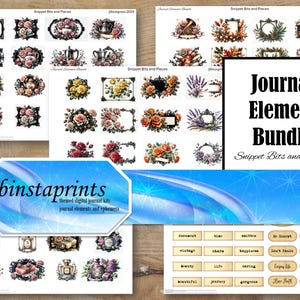 Bundle d'extraits de code, élément de journal, élément de journal numérique, fourniture de journal indésirable, découpes uniques pour journal, téléchargement immédiat