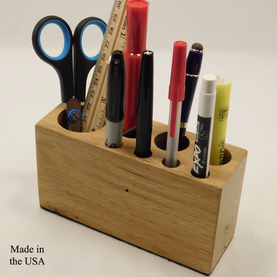 Wood Tool Box Tool Storage Pen Holder Gift For Men Tool Holder