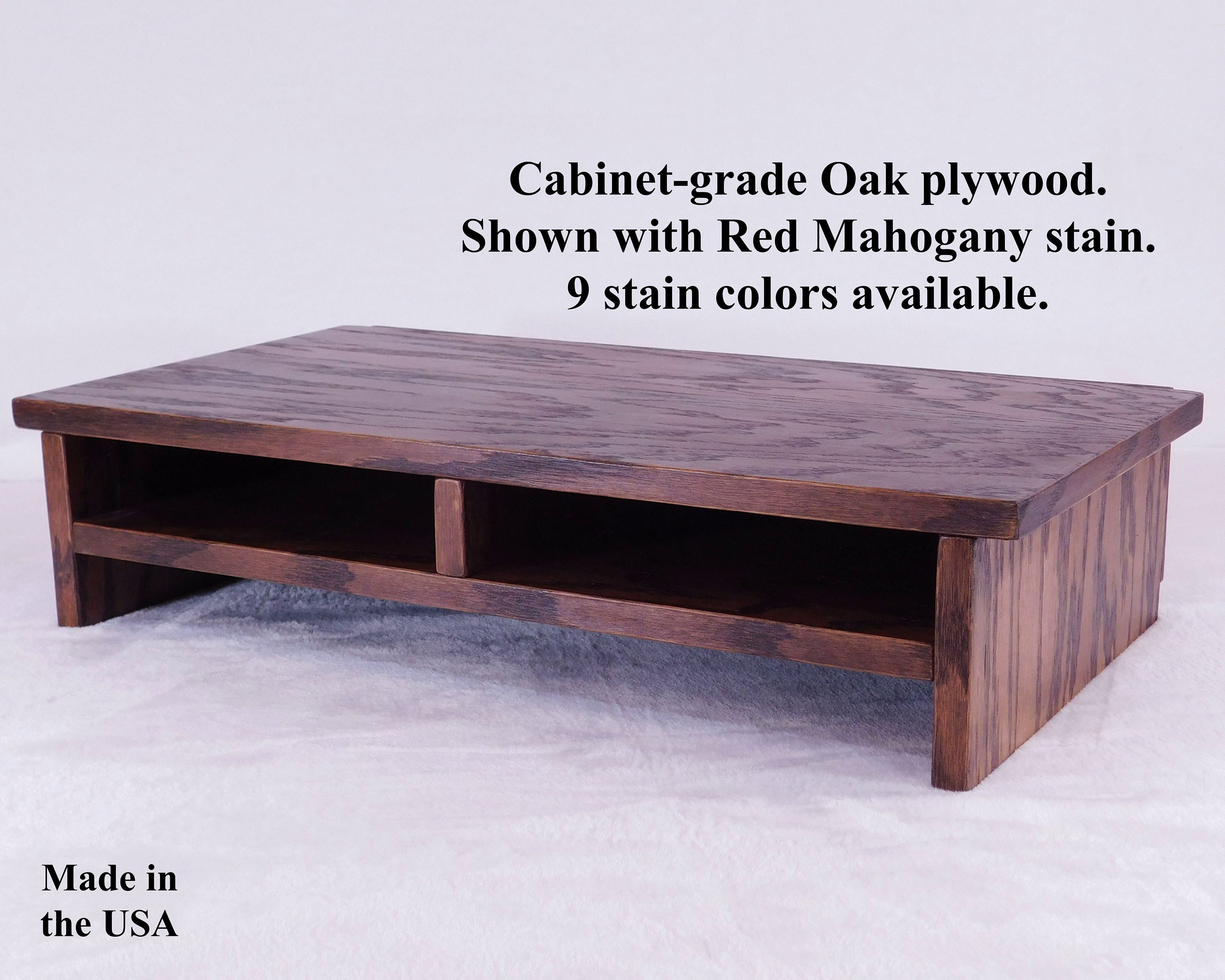 Small Appliance Stand with Storage Handmade Wood Furniture Etsy