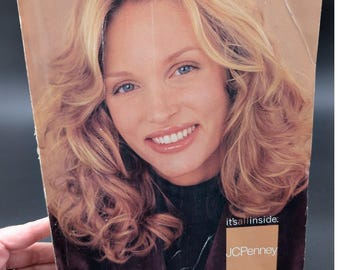 Vintage JCPenney Herbst Winter 2001 Katalog Big Book Fashion Möbel Teppiche 4lb