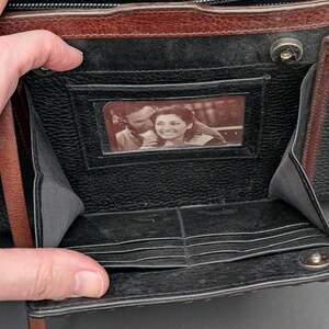 Brighton Leather Shoulder Bag Womens Black Brown Pebbled Heart Grommet Charm image 11