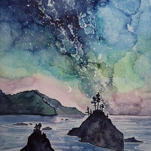 Oregon Coast Stardust Print