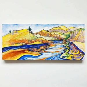 Lower Deschutes River Art Print