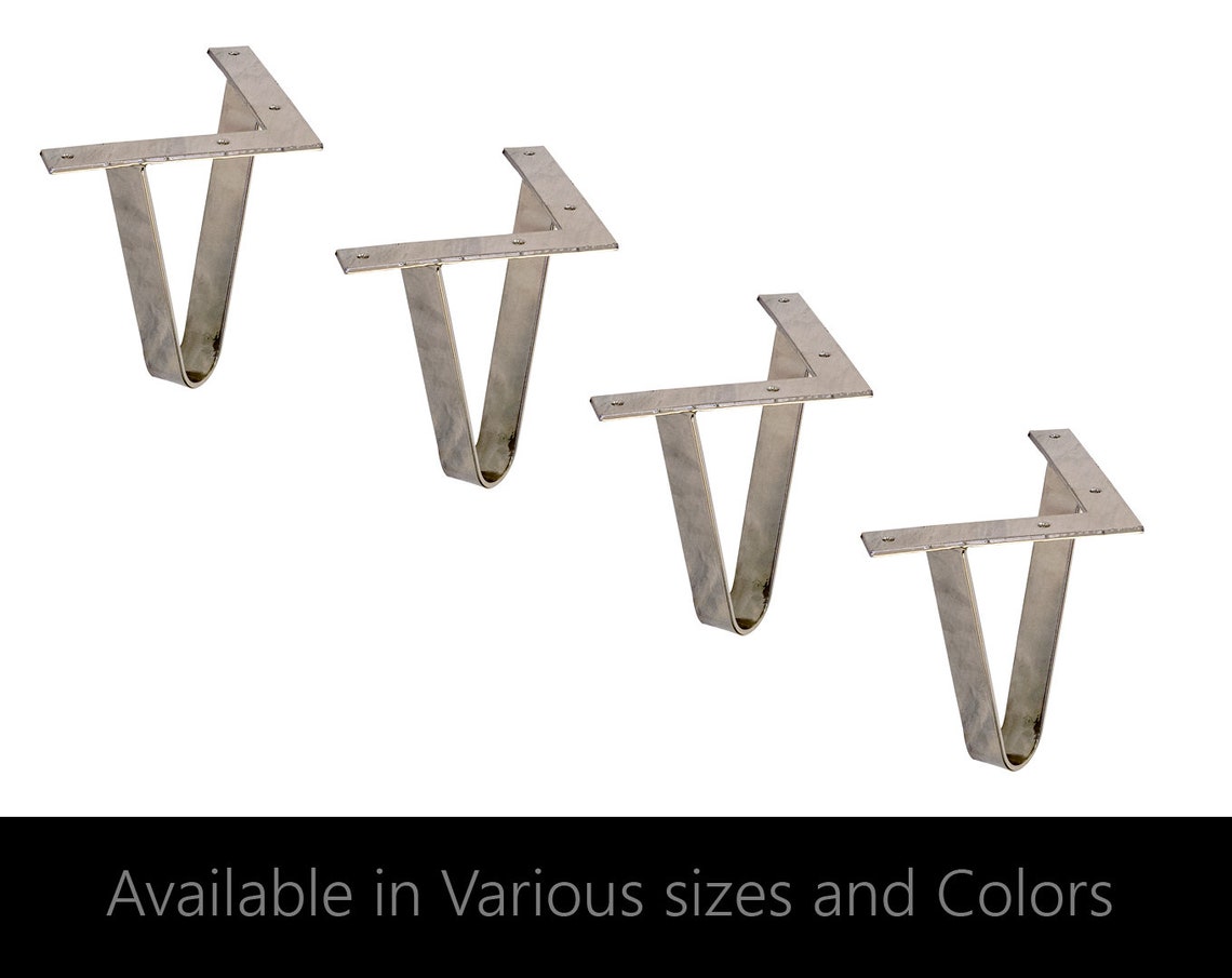 Drawer legs Short table legs Chrome legs furniture legs Etsy