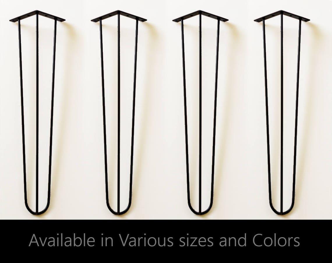 Hairpin Legs set of 4 coffee table legs table legs metal Etsy