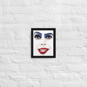 Dr. Frank N Furter Rocky Horror Picture Show Wooden Framed Canvas - Etsy