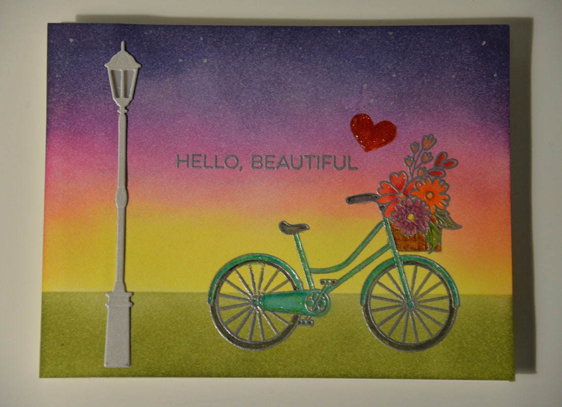 Beautiful Light up Birthday Card Colorful Interactive 3D Etsy