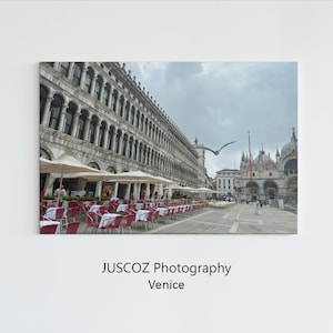 Venice Italy. St Mark&#39;s Square. Piazza San Marco. Photography by JUSCOZ.  Art for your wall.  Printable download in various photo sizes.