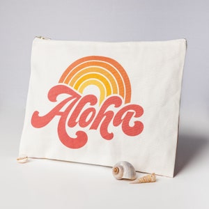 Retro Rainbow Clutch