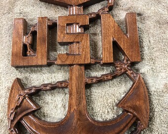 USN Chief and Senior Chief Anchors - Etsy
