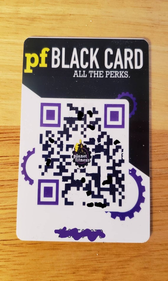 Custom ID QR Code Badge E.g. Fitness Etsy