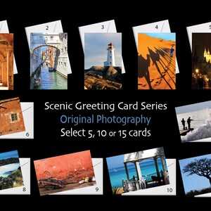 Scenic Series - Cartes de voeux de qualité exceptionnelle avec photographies originales