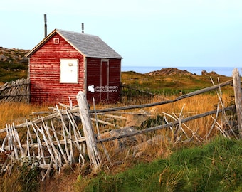 Rotes Haus am Meer, Neufundland