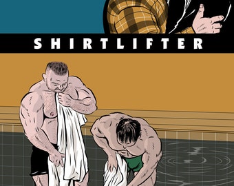 SALE: SHIRTLIFTER #4 | Gay Comics | Queer Comics | Gay Bear | Muscle Bear | Art Comics | Literary Comics | Graphic Novels  | Gay Art
