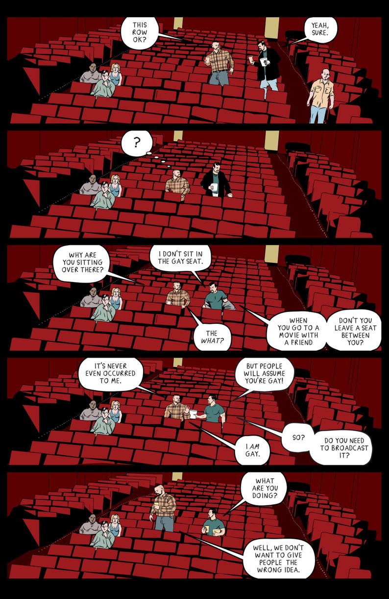SHIRTLIFTER #4 : Bandes dessinées d'art Gay Bear par Steve MacIsaac image 4