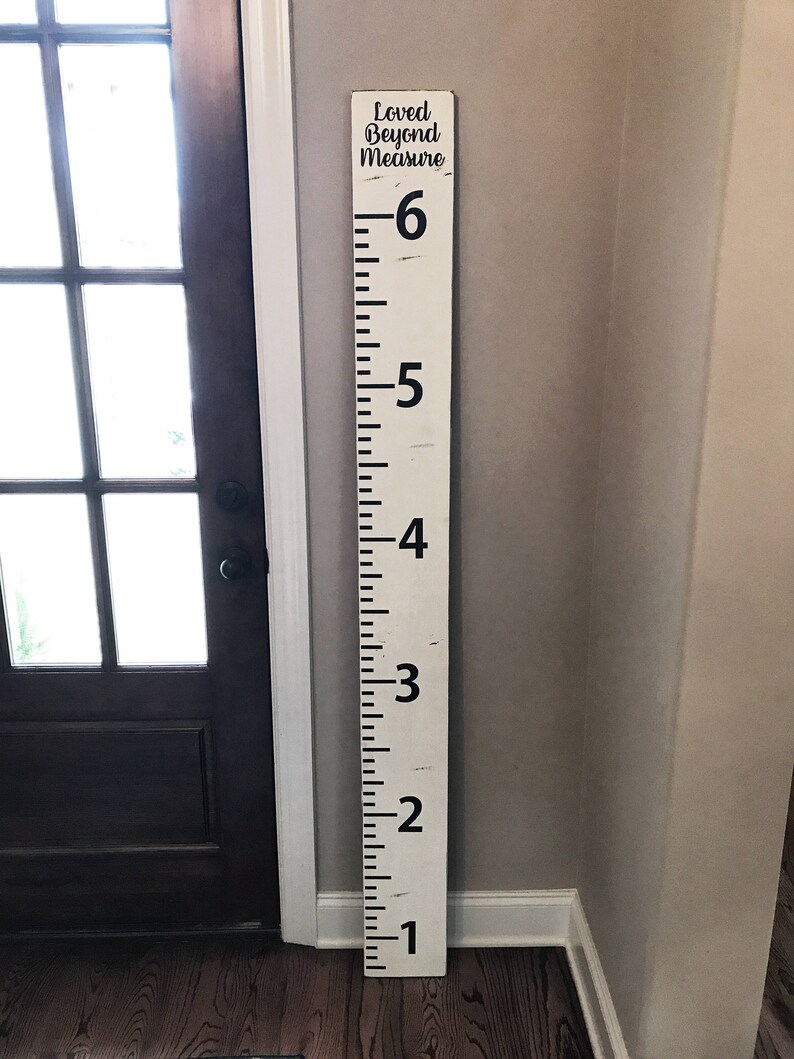 Etsy Ruler Height Chart