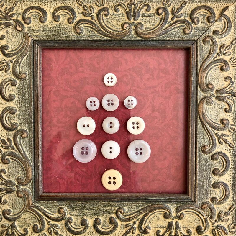Button Tree Art - Etsy