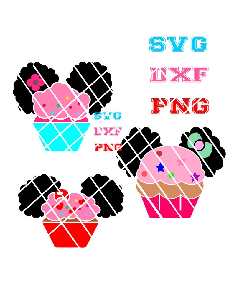 Download Black Kids African American Svg Afro Cupcake Bundle Afro Puff Girl Svg Afro Cupacke Svg Valentine Afro Svg Sewing Fiber Craft Supplies Tools Safarni Org