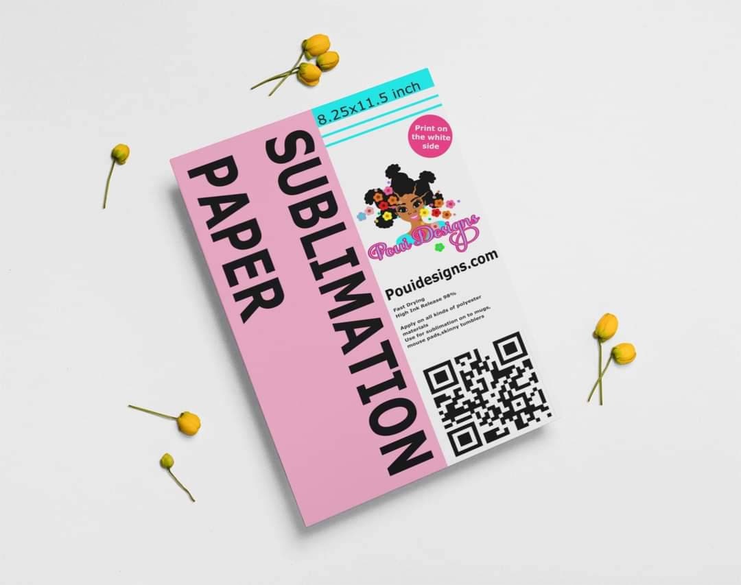 Download Poui Designs Sublimation Paper High Ink Releasea4 Format Etsy