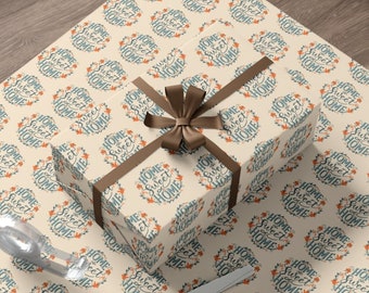 Wrapping Paper Realtor Gift Home Sweet Home Wrapping Paper Housewarming Gift Wrap New Home Celebration Gift Wrap Homebuyer Gift House Design