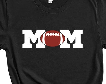 Mamma fotboll kortärmad unisex t-shirt, fotboll mamma t-shirt, fotbollspresentidé, mamma fotboll t-shirt | Unik sporttema mamma present