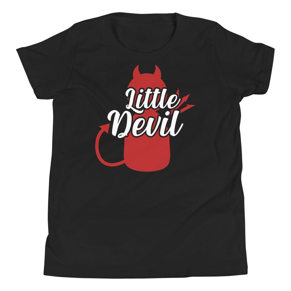 Little Devil Youth Short Sleeve T-shirt, Halloween Devil, Devil