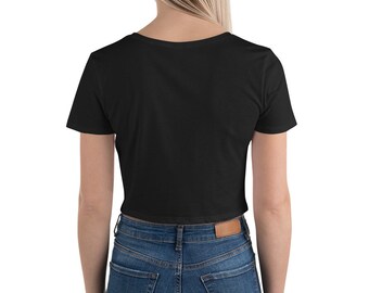 I Heart Girls Women's Crop Tee, I Love Girls Crop Top T