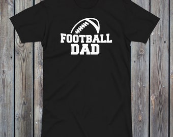 Voetbal Vader short-sleeve Unisex T-shirt, voetbal vader cadeau, voetbal vader shirt, voetbalshirt, cadeau voor voetbal vader, game day shirt