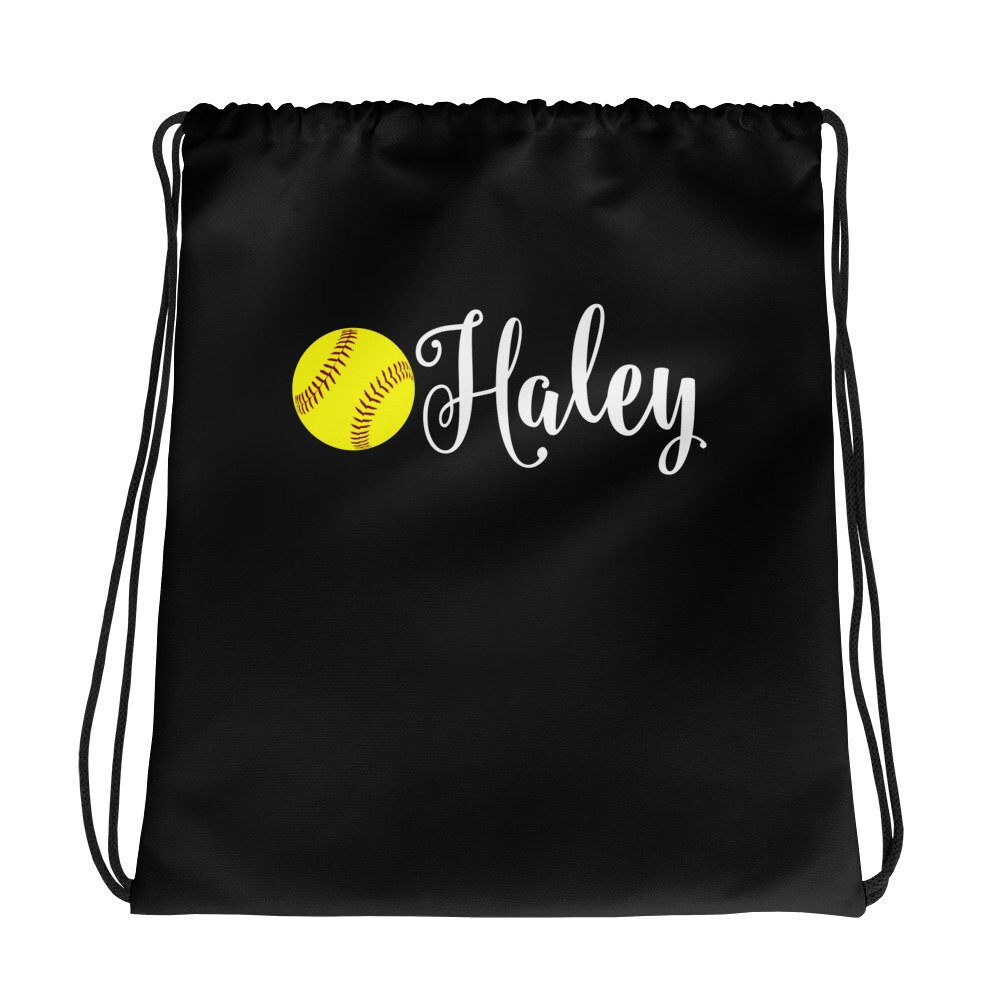 drawstring softball bag