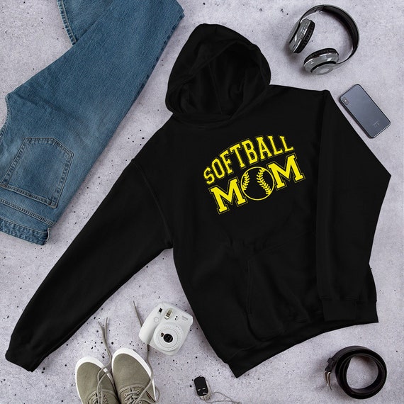 Softball mom online hoodie