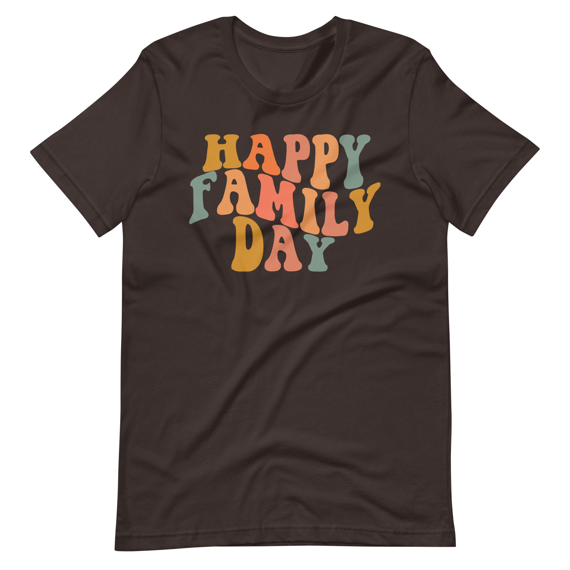 Happy Family Day Unisex T-shirt, Retro 'happy Family Day' Unisex T