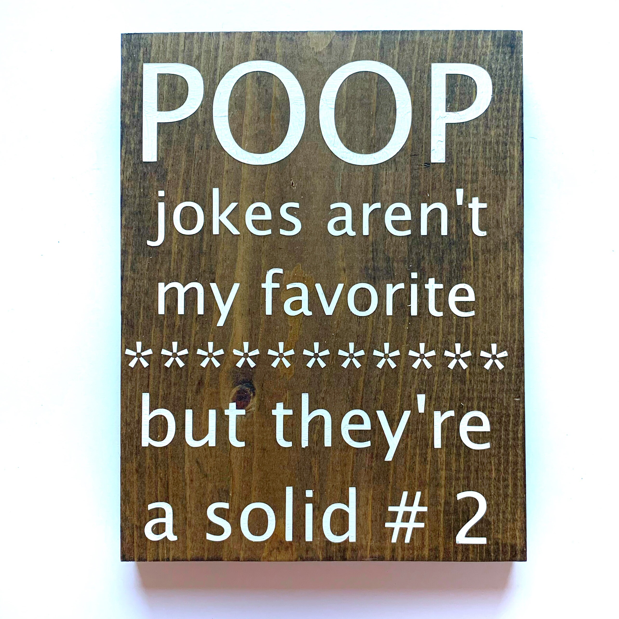 Poop jokes aren't my favorite but they're a solid Etsy