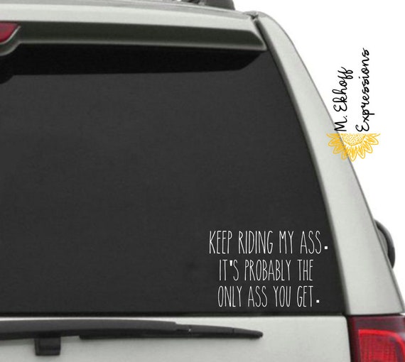 Truck Window Stickers Funny