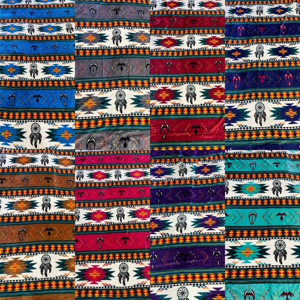 Native American Super Soft Double Sided Full Size Blanket Etsy