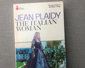 The Italian Woman, by Jean Plaidy, vintage 1976 Pan paperback