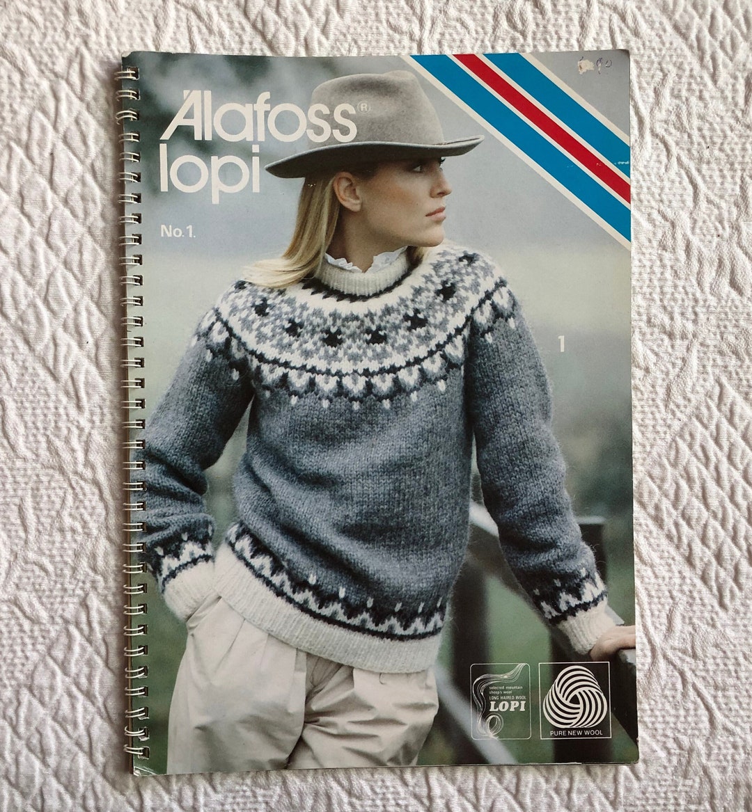 Alafoss Lopi No. 1 Knitting Pattern Booklet, Icelandic Designs - Etsy