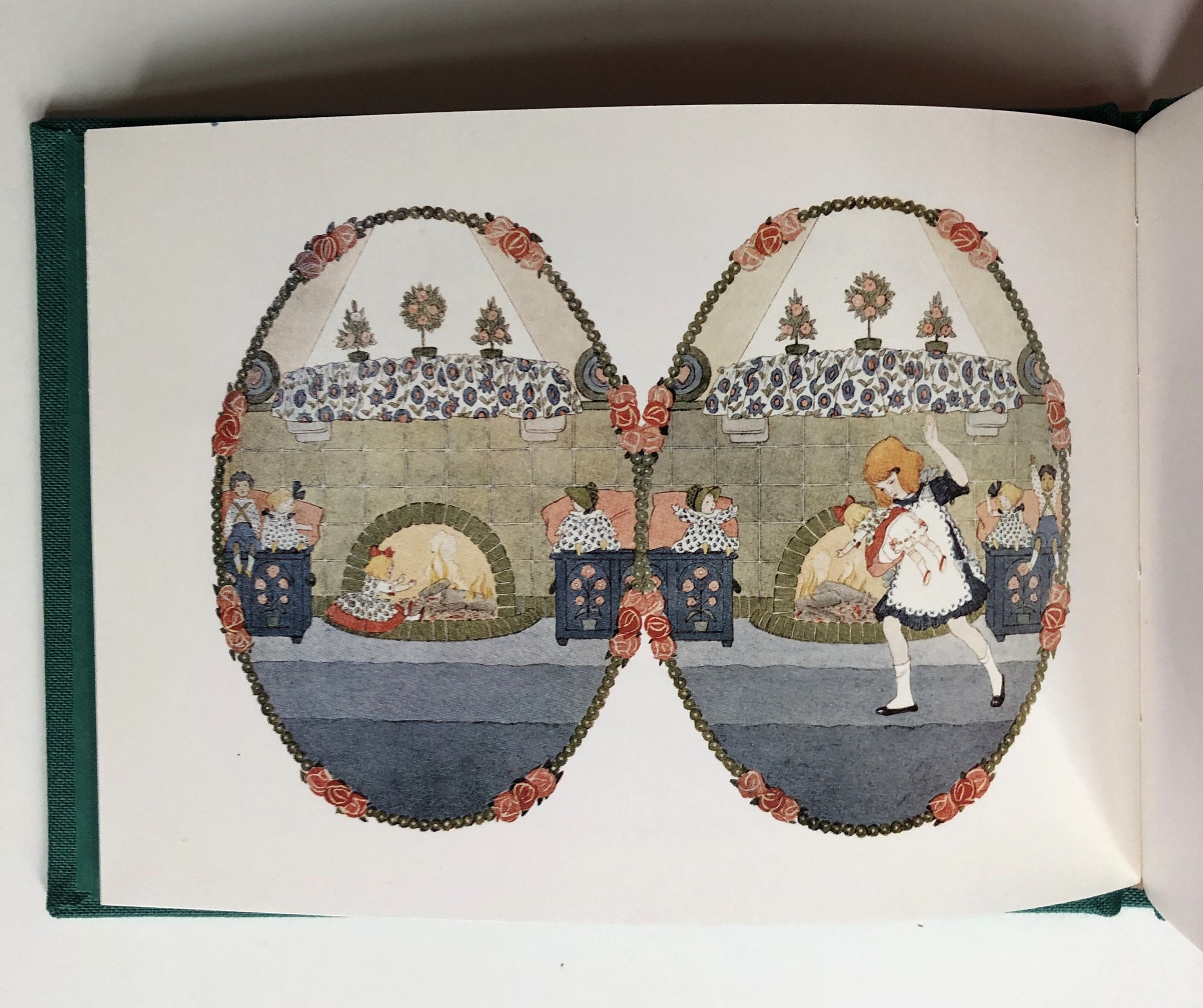 Little Green Rhyme Book, Vintage Children