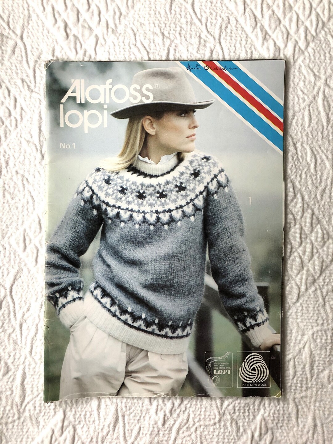 Alafoss Lopi No. 1 Knitting Pattern Booklet, Icelandic Designs - Etsy