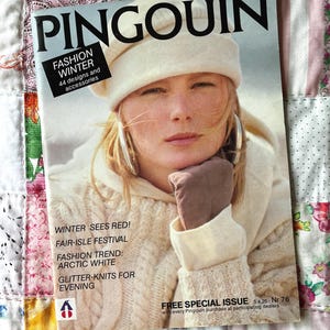 Pingouin no. 76, Winter 1985, 44 Knitting Patterns for women