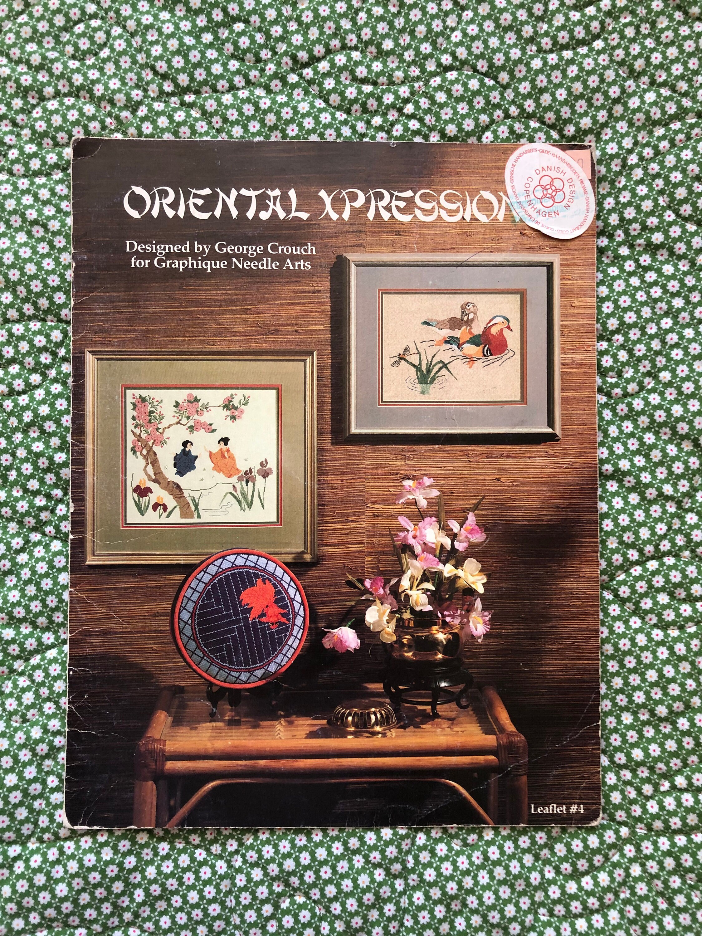 36 Easy Bread Cloths To Cross-Stitch Book by Deborah A. Lambein